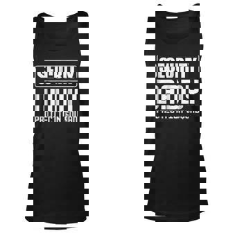 Security Daddy Protection Squad T Unisex Tank Top | Mazezy