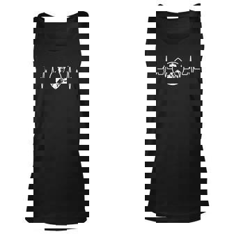 Security Guard Bouncer And Security Officer - Heartbeat Unisex Tank Top - Seseable