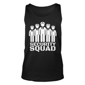 Security Guard Bouncer And Security Officer - Security Squad Unisex Tank Top - Seseable