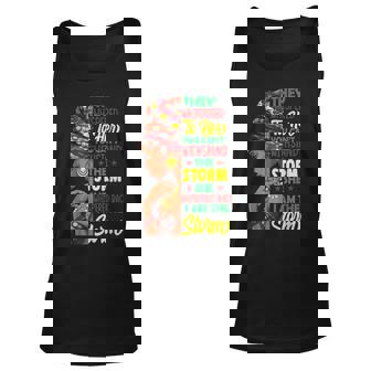 She Whispered Back I Am The Storm Black History Month V11 Unisex Tank Top - Seseable