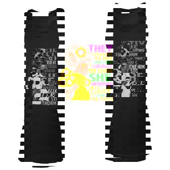She Whispered Back I Am The Storm Black History Month V4 Unisex Tank Top - Seseable