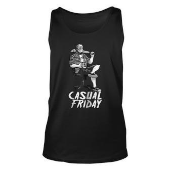 ShirtWoot Casual Friday The 13Th Unisex Tank Top | Mazezy