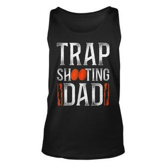 Mens Shotgun Skeet Trap Clay Pigeon Shooting Dad Father Vintage Tank Top | Mazezy