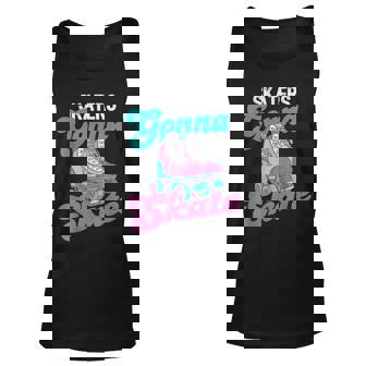 Skaters Gonna Skate - Vintage Roller Skating Skate Skater Unisex Tank Top | Mazezy