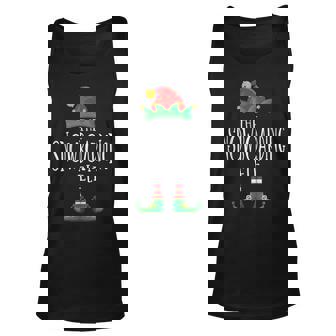 Snowboard-Elfen- Familien-Pyjama Weihnachtselfe Tank Top - Seseable