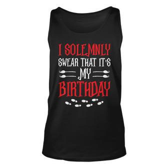 I Solemnly Swear That Its My Birthday Costume For Halloween Tank Top | Mazezy