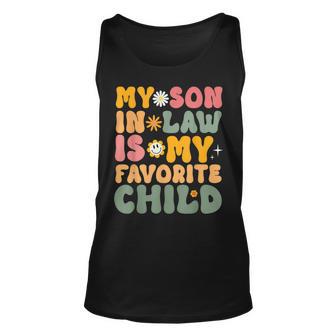 My Son In Law Is My Favorite Child Humor Retro Tank Top | Mazezy
