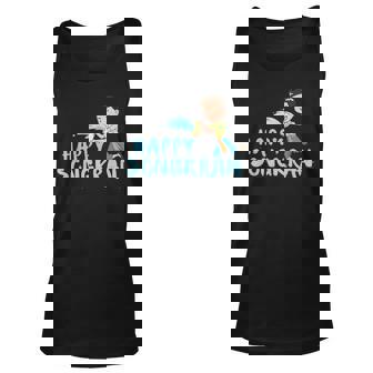 Songkran Happy SongkranThailand Water Festival Retro Unisex Tank Top | Mazezy