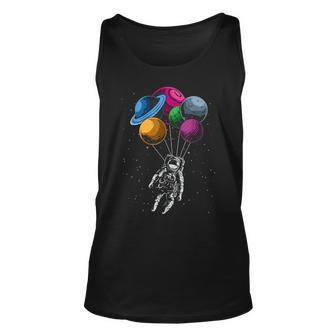 Space Solar System Planets Spaceman Astronaut Space Unisex Tank Top - Seseable