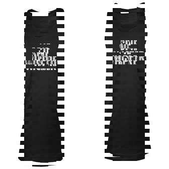 Spine Whisperer Gift For Chiropractor Students Chiropractic V3 Men Women Tank Top Graphic Print Unisex - Thegiftio