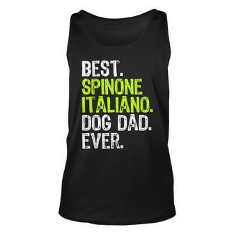 Spinone Italiano Dog Dad Fathers Day Dog Lovers Gift Unisex Tank Top | Mazezy