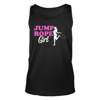 Springseil Workout Unisex TankTop für Damen, Fitness Tee für Mädchen - Seseable