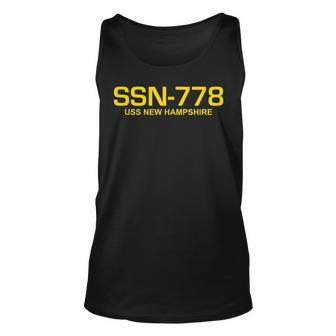 Ssn-778 Uss New Hampshire Unisex Tank Top - Seseable