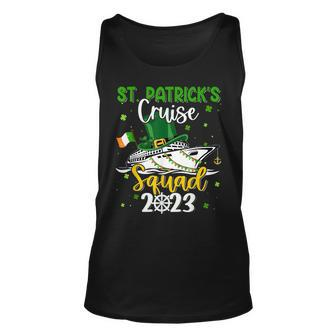 St Patricks Day Cruise Squad 2023 Lucky Irish Family Group Unisex Tank Top - Seseable