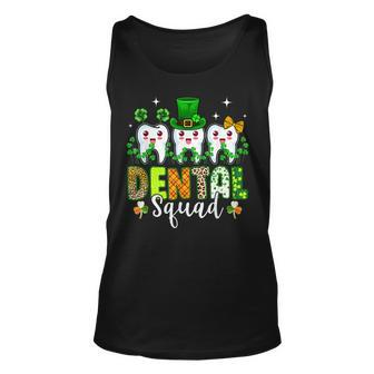 St Patricks Day Dentist Dental Hygienist Dental Squad V2 Unisex Tank Top - Seseable