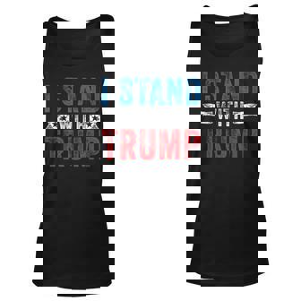 I Stand With Trump 2020 Election Donald Maga Republican Tank Top | Mazezy