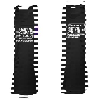 Stay - Tomorrow Needs You Semicolon Suicide Prevention Unisex Tank Top - Thegiftio UK