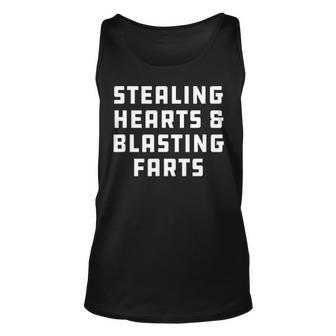 Stealing Hearts And Blasting Farts V2 Unisex Tank Top - Seseable