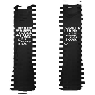 Step Father Of The Groom Wedding Party Men Women Tank Top Graphic Print Unisex - Thegiftio