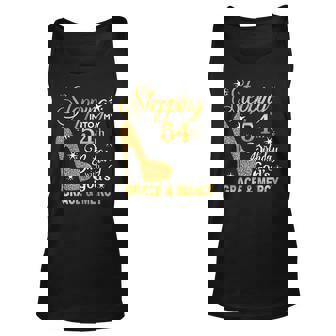 Stepping Into My 54Th Birthday With Gods Grace And Mercy Men Women Tank Top Graphic Print Unisex - Thegiftio