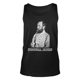 Stonewall Jackson American Civil War History Unisex Tank Top - Seseable