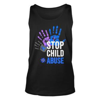 Stop Child Abuse - Child Abuse Stop Child Abuse Unisex Tank Top | Mazezy