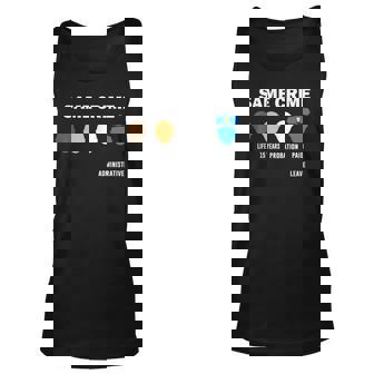 Stop Racism Same Crime No Racism End Racism Anti Racism Unisex Tank Top - Thegiftio UK