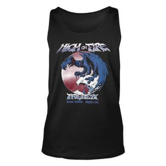 Store High On Fire Unisex Tank Top | Mazezy