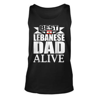 Storecastle Best Lebanese Dad Fathers Lebanon Flag Tank Top | Mazezy CA