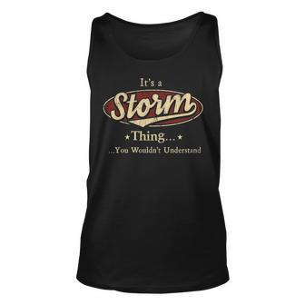 Storm Personalized Name Gifts Name Print S With Name Storm Unisex Tank Top - Seseable