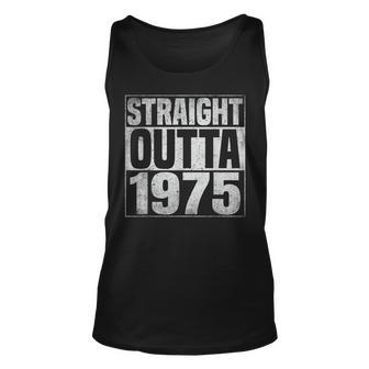 Straight Outta 1975 48 Years Old 48Th Birthday Vintage Tank Top | Mazezy