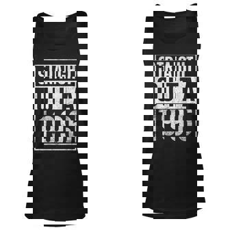 Straight Outta 1996 Year Of Birth Birthday Unisex Tank Top | Mazezy