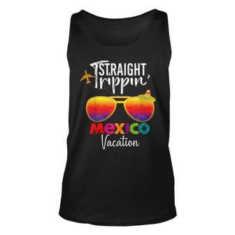 Straight Trippin Mexico Travel Trip Vacation Group Matching Unisex Tank Top - Seseable