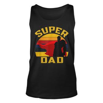 Super Dad Father Superhero And Best Husband Fathers Day Tank Top | Mazezy