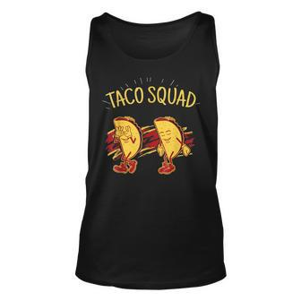 Taco Squad Griddy Dance Cinco De Mayo 2023 Mexican Food Unisex Tank Top | Mazezy