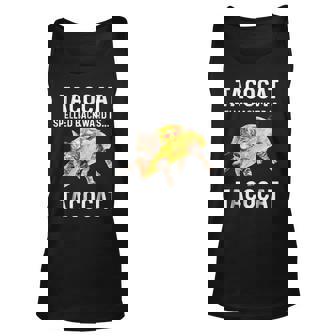 Tacocat Spelled Backward Is Tacocat | Love Cat And Taco Unisex Tank Top | Mazezy