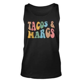 Tacos And Margs Funny Cinco De Mayo Mexican Fiesta Party Unisex Tank Top | Mazezy