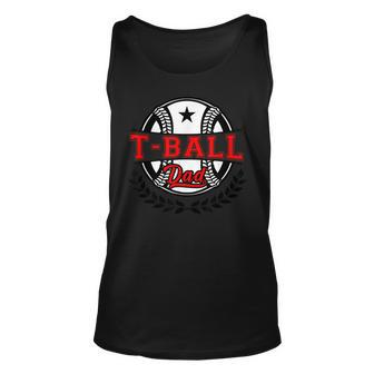 Tball Dad Ball Daddy Fathers Day Funny Fathers Day Unisex Tank Top - Thegiftio UK