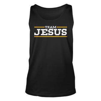 Team Jesus Christus Christ Katholik Orthodox Gott Gläubig Tank Top - Seseable