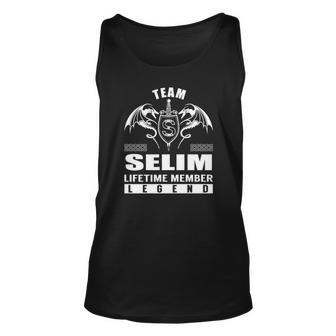 Team Selim Lifetime Member Legend Unisex Tank Top - Seseable
