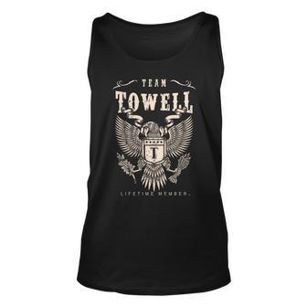 Team Towell Lifetime Member Unisex Tank Top - Seseable