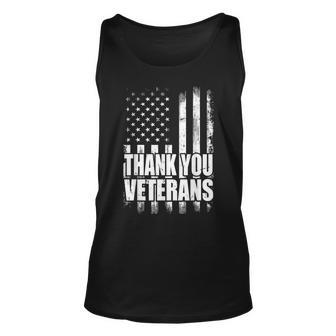 Thank You Veterans Veterans Thank You Veterans Day V2 Unisex Tank Top - Seseable