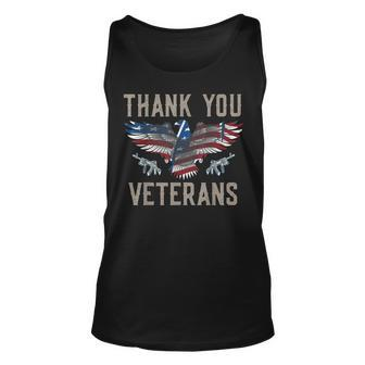 Thank You Veterans Will Make An Amazing Veterans Day Unisex Tank Top - Seseable