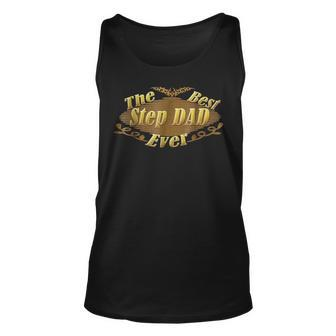 The Best Step Dad Gift T Fathers Day Gift Unisex Tank Top | Mazezy DE