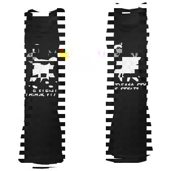 The Easter Kitty - Funny Easter For Cat Lovers Unisex Tank Top | Mazezy