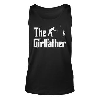 The Girlfather Funny Dad Of The Girl Father And Daughter Unisex Tank Top - Seseable