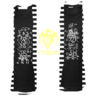 The Legend Is Alive Tyson Family Name Unisex Tank Top - Seseable