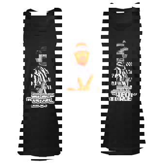 The Rule Referee Rob Buster Cartoon Unisex Tank Top | Mazezy