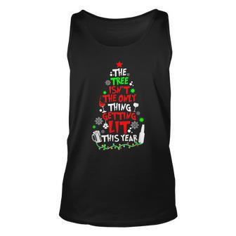The Tree Isnt The Only Thing Getting Lit This Year Unisex Tank Top - Seseable