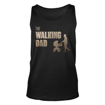 The Walking Dad Funny Fathers Day Unisex Tank Top - Seseable
